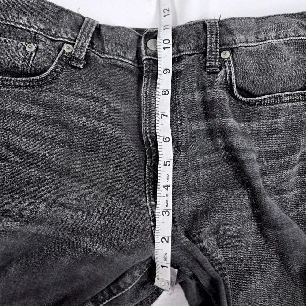 Banana Republic Travel Jeans Mens 34x32 Actual‎ 30 Inseam Slim Fit Black Stretch